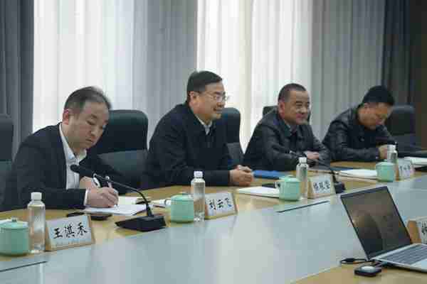 麗水市委常委、統(tǒng)戰(zhàn)部部長樓瑯堅一行蒞臨中立建設走訪調研